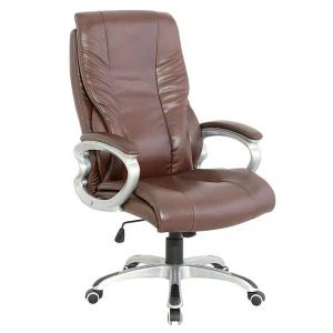 Y-2754 High Back Coffee Brown Kerusi Pejabat Ergonomik Borong